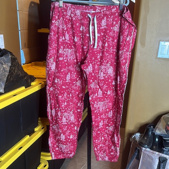 Victoria's Secret Other - NIP Victoria’s Secret Red Winter Reindeer  Jogger Pajama Pants Size XL